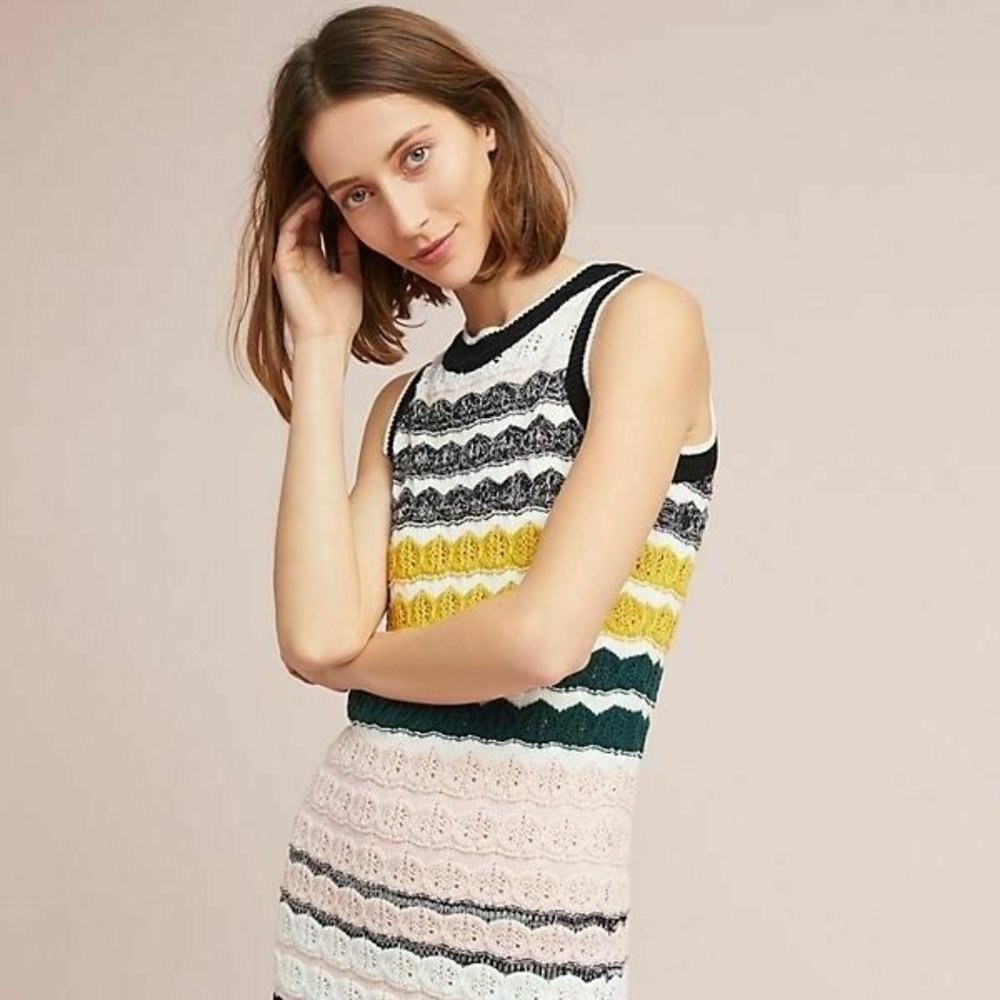 Anthropologie Akemi + Kin Sweater Dress Striped S